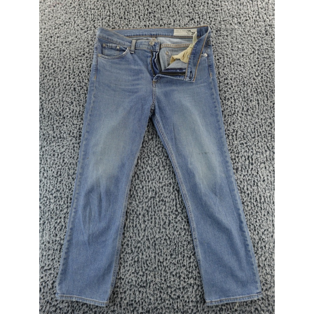 Rag & Bone 29 Boyfriend Golden Wash Jeans W1748K510BEL USA Made - Picture 1 of 15